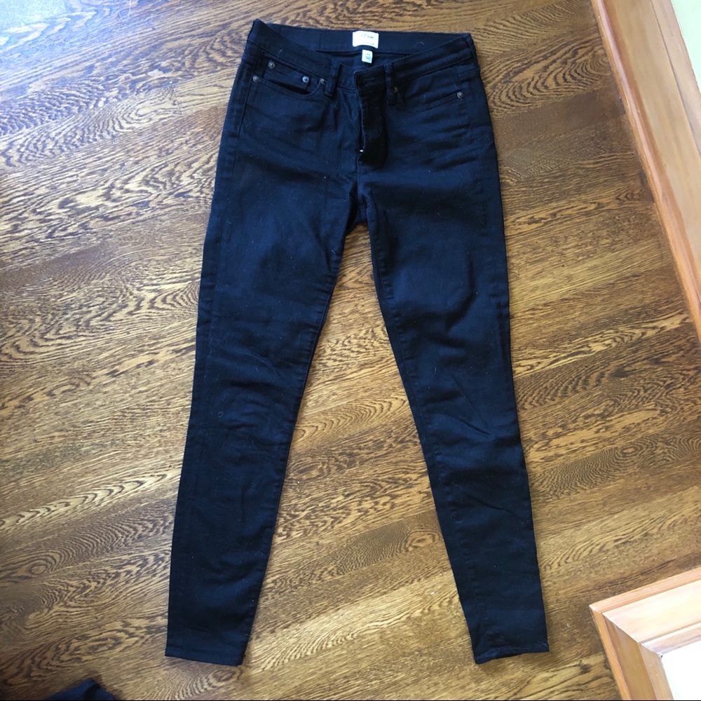 Jcrew size 28T Black / trademark / skinny jeans